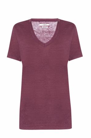 Linen v-neck t-shirt, zdjęcie 1 Linen v-neck t-shirt od Isabel Marant Etoile
